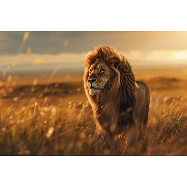 Lion Painting Canvas